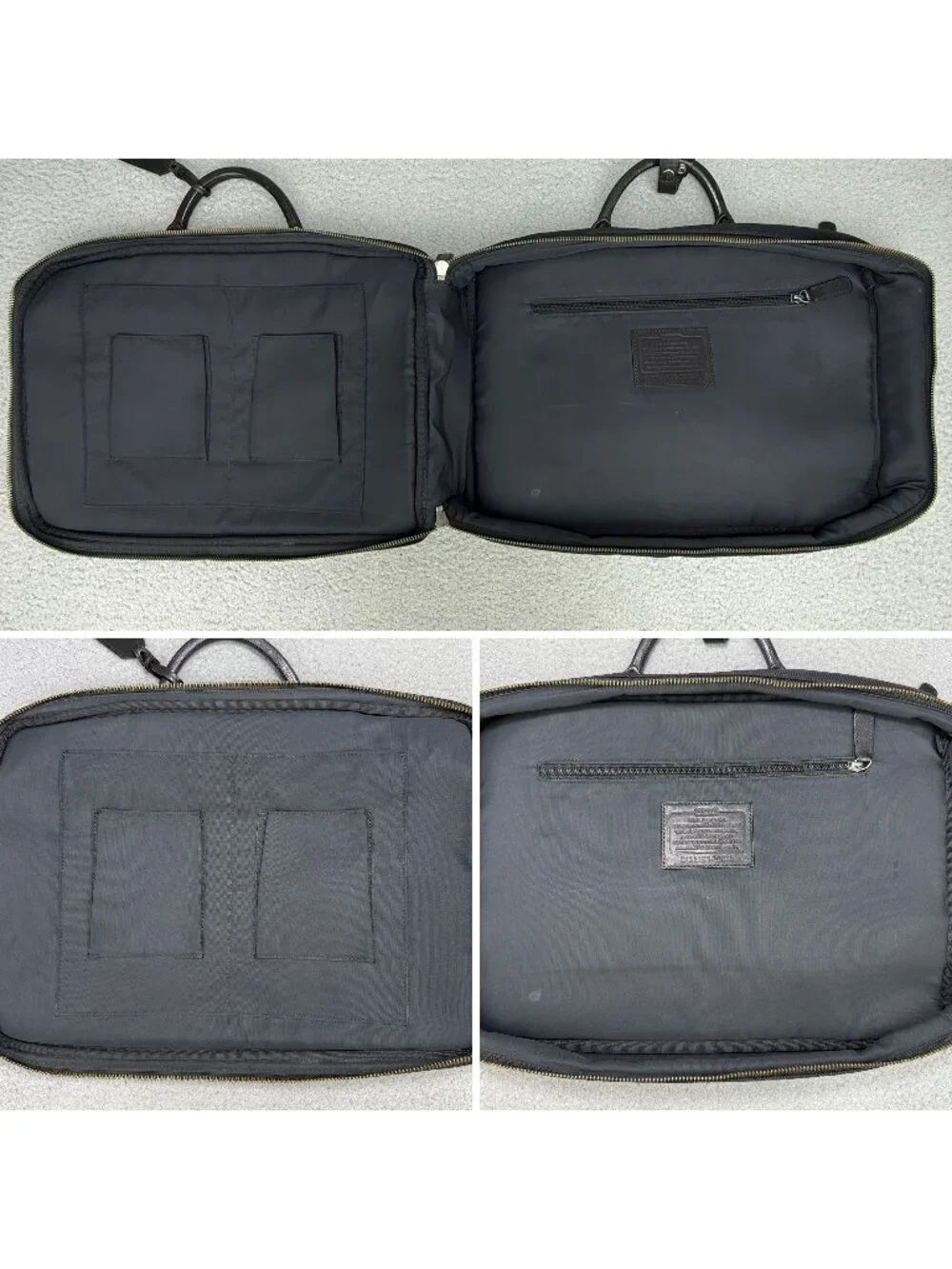 Coach Bag Crosby Convertible Backpack 3 Way Briefcase Laptop Messenger Crossbody